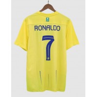 Koszulka piłkarska Al-Nassr Cristiano Ronaldo #7 Strój Domowy 2023-24 tanio Krótki Rękaw